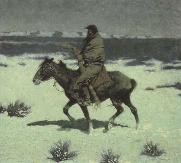 Frederic Remington The Luckless Hunter (mk43) china oil painting image